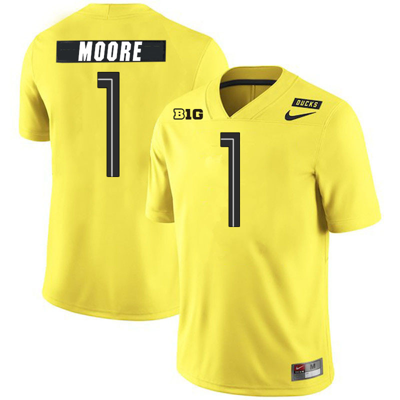 Dakorien Moore Oregon Jersey,Oregon Ducks Football Uniforms,Jerseys Youth-Alternate Yellow